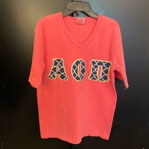 Greek Letter Shirt Alpha Omicron Pi